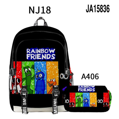 School Bag Backpack Primary Middle School Students Boys Girls Schoolbag