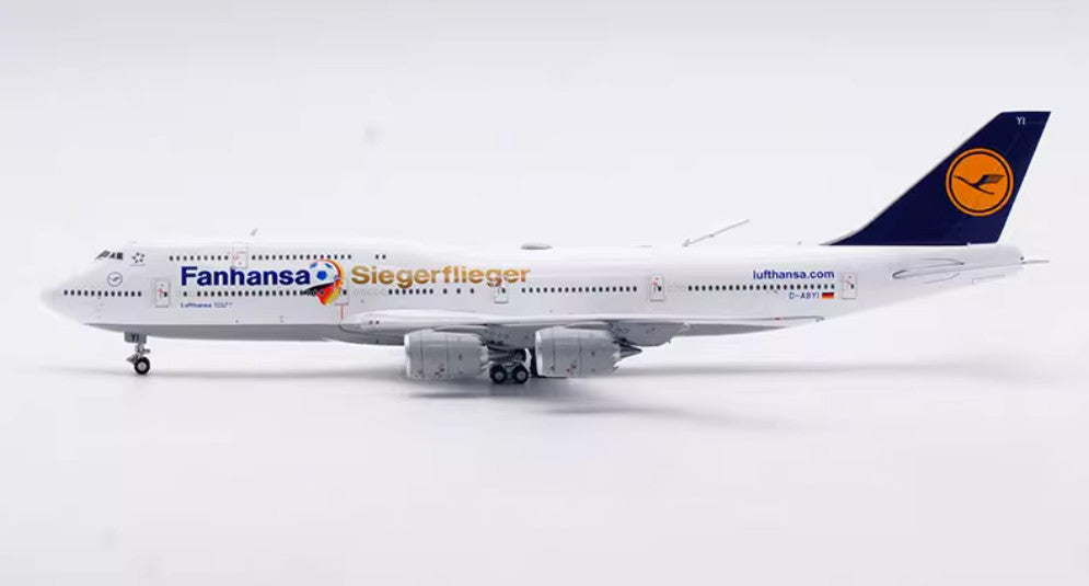 1:400 HX Model Lufthansa BOEING 747-8i Airplane Diecast Aircraft Plane Model