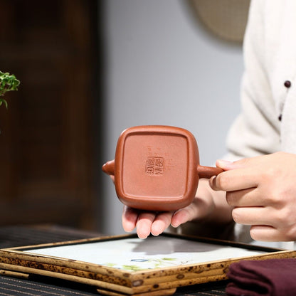 On Sales Yixing Zisha Jiangpo Clay Tea Pot Shrimp Design Master Pot Handmade New