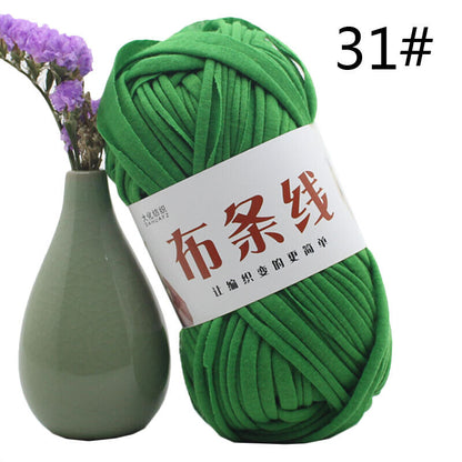 Hot Sale 100g Super Crochet Cotton Cloth Yarn Thick DIY Hand Wrap Knitting Yarn