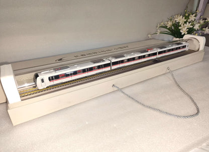 1:87 80CM Changchun Metro Line 1 Subway Passenger Car Train Diecast Model