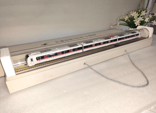 1:87 80CM Changchun Metro Line 1 Subway Passenger Car Train Diecast Model