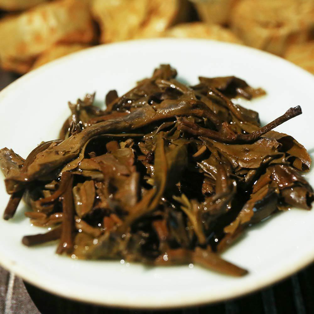 100g Laocang Mini Raw Puer Tuocha Glutinous Aroma Rice Sheng Puer Tea Tuo Cha
