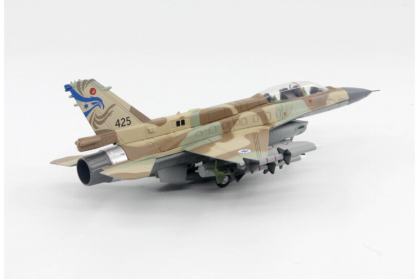Israeli F-16I thunderstorm fighter F16 desert camouflage 425# 1/72 diecast model