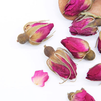 Dried Rose Buds Tea Natural Rose Herbal Tea Loose Leaf Rose Flower Tea1.75oz/50g