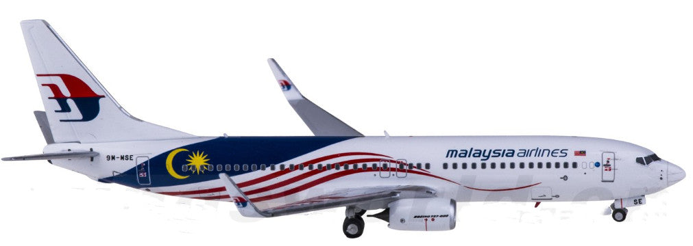 1:400 NGmodels Malaysia Airlines B737-800 Passenger Airplane Diecast Plane Model
