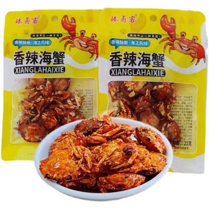 Instant Seafood - Spicy Baby Crab. 22g * 10 Packages.