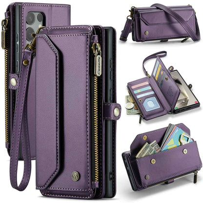 Crossbody for Samsung Galaxy S25 Ultra S25+ Plus Case Wallet with Card Holder