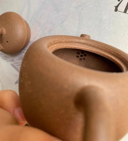130cc chinese Yixing Handmade Zisha teapot Duan clay FuLu Hu Gongfu Tea Pot