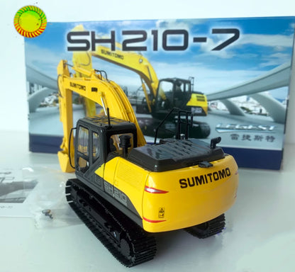 1:50 SH210-7 Excavator Construction Machinary Equipment Diecast Model Collection