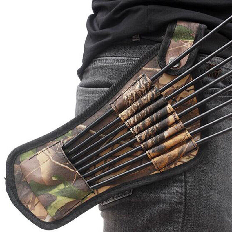 Archery Bow Arrow Quiver Holder Bag For Outdoor Hunting Shooting Accessories 1x