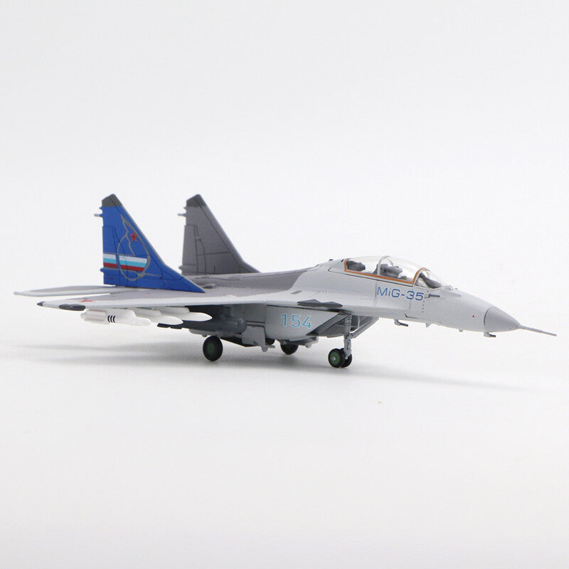 RUSSIAN MIG-35 Fulcrum #154 1/100 diecast plane model aircraft