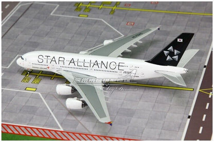 1:400 Phoenix ASIANA AIRLINES STAR ALLIANCE AIRBUS A380 Airplane Diecast Model
