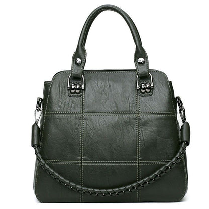 Women Shoulder Crossbody Bag Leather Messenger Bags Luxury Tote Elegant Handbag
