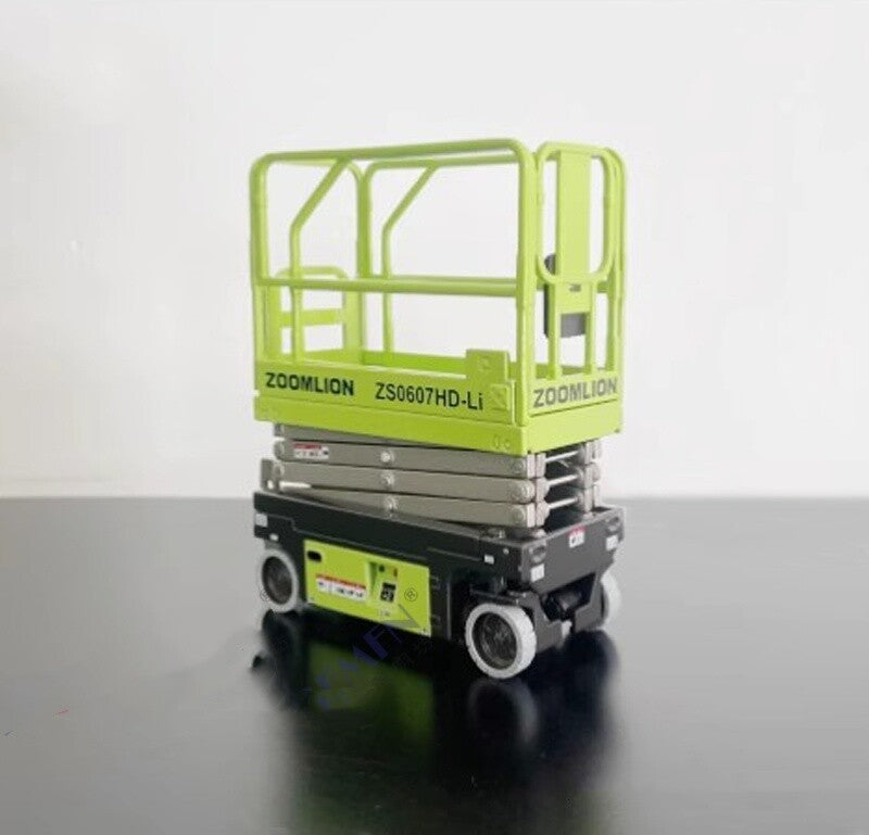 1:25 ZOOMLION ZSO607HD-Li Electric Scissor Lifts Equipment Machine Diecast Model