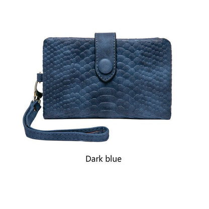 Wristband Short Wallet Student Clutch Bag Large Coin Bag Multi Card Coin Purses