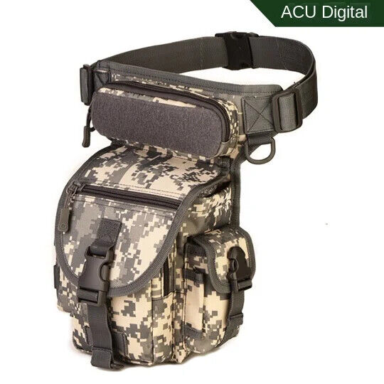 Men's Tactical Leg Outdoor Packs Fishing Packs Strapping Phone Tool Bags