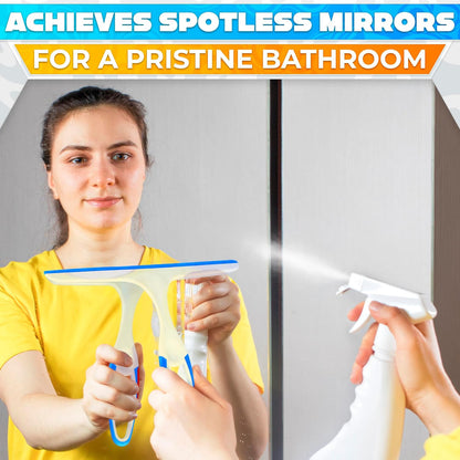 Window Mirror Car Windshield Squeegee Shower Glass Wiper Kitchen House Clean US