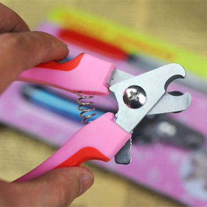 Dog Cat Puppy Pet Professional Nail Clipper with File Animal Nail Scissor Cutter