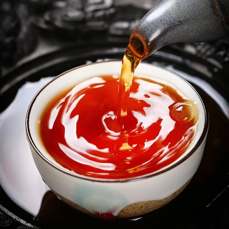 357克绿茶风清古树红茶云南连红茶蛋糕-