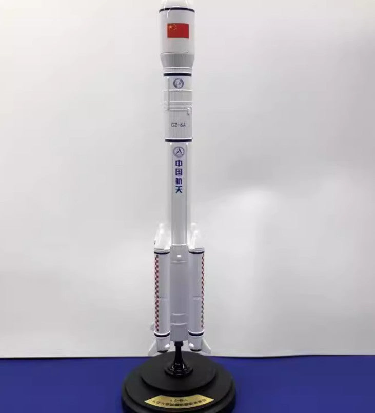 1:135 43CM China Long March CZ-6 Carrier Rocket Diecast Aerospace Model