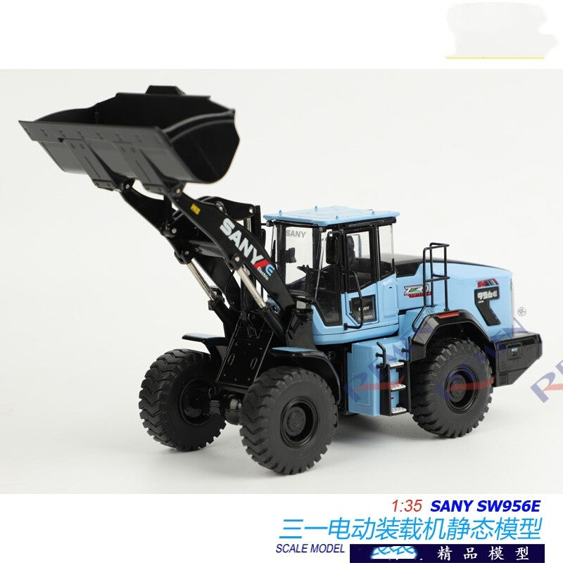 1:35 27CM SANY SW956E Electric Loader Construction Machine Diecast Model