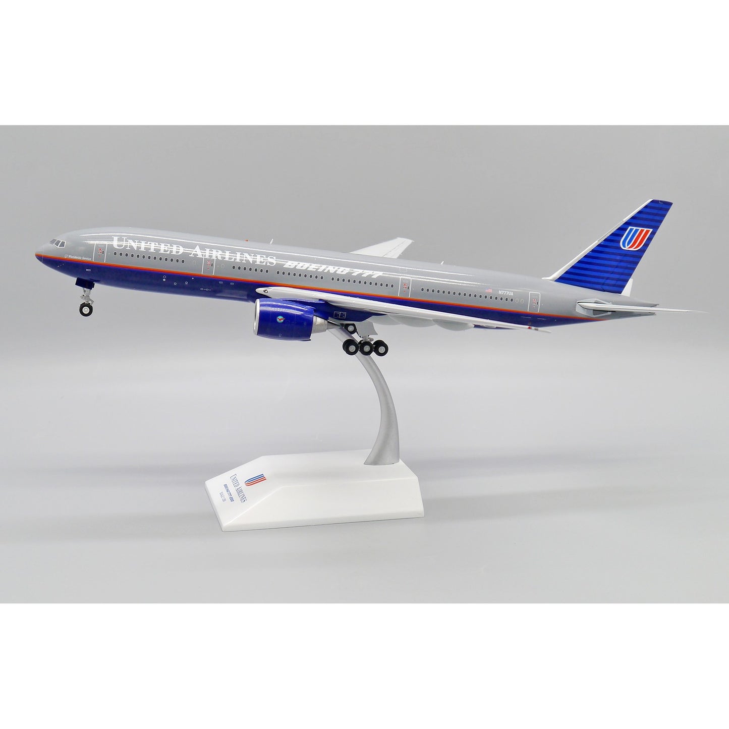 1:200 JC Wings United Airlines B777-200 N777UA  Airplane Diecast Aircraft Model