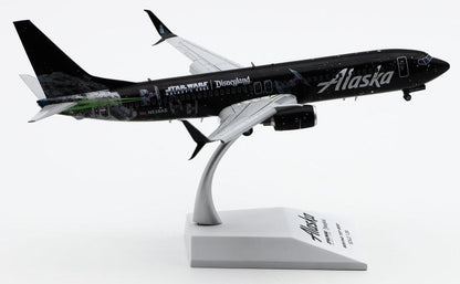 1:200 JC Wings Alaska BOEING B737-800 Flap Down Airplane Diecast Aircraft Model