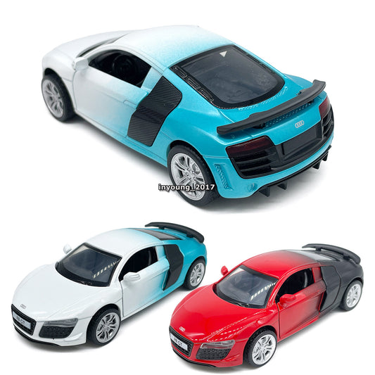 1/36 Scale Audi R8 GT Model Car Metal Diecast Toy Cars Boys Toys for Kids Gifts