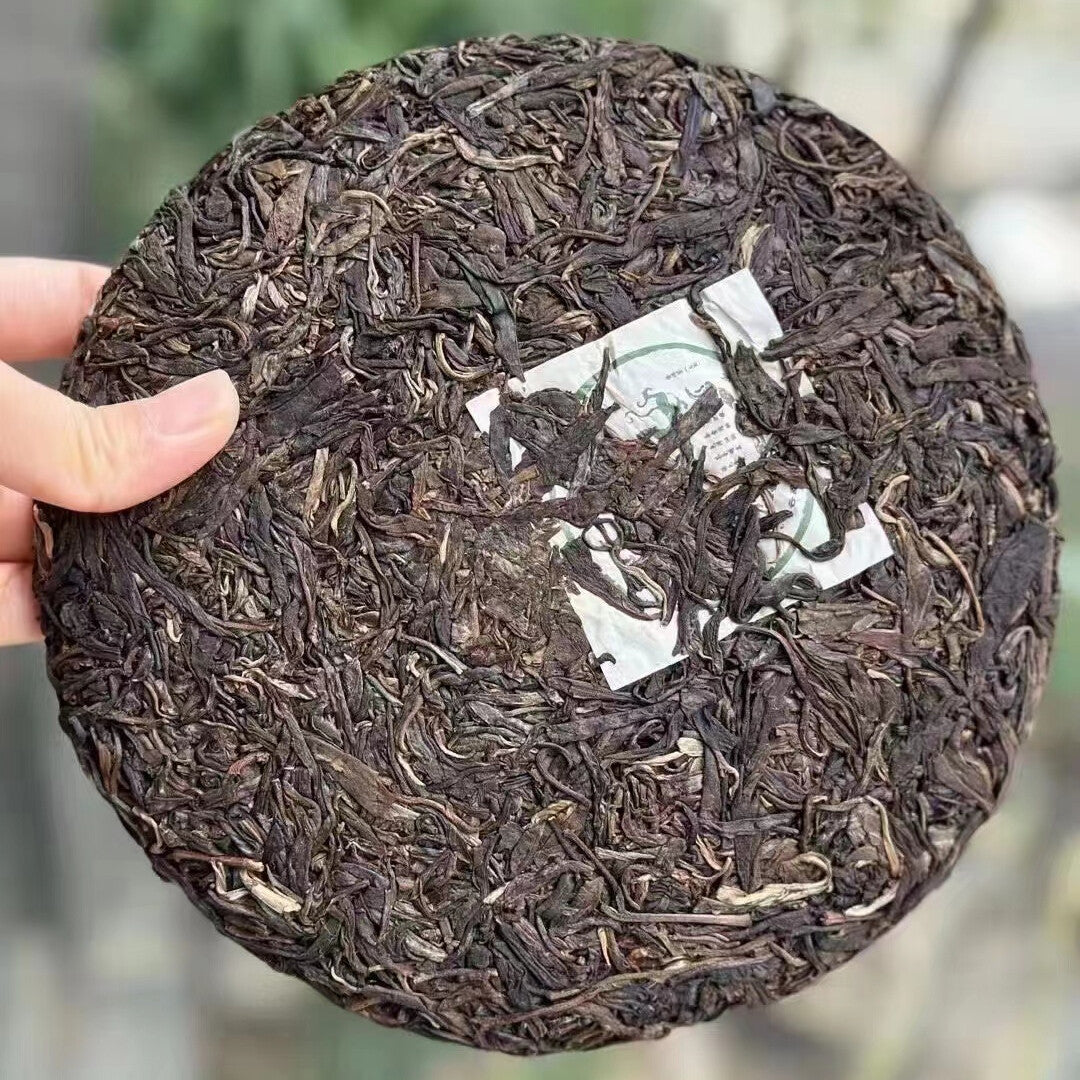 357g Yunnan Aegd Pu-erh Tea Cake 2009 Mansong Raw Puerh Old Tea Authentic Pu'er