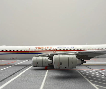 1:400 YY Wings CHINA EASTERN AIRBUS A340-600 Passenger Airplane Diecast Model
