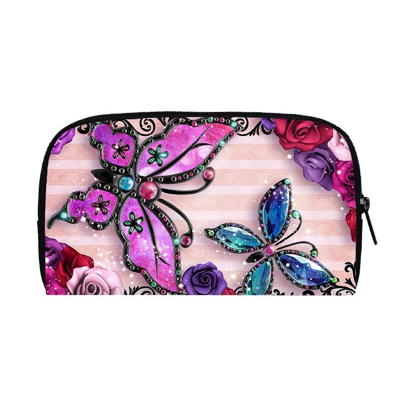 Flower Butterfly Wallet Cute Handbag Coin Purse Clutch Small Money Coins Bags