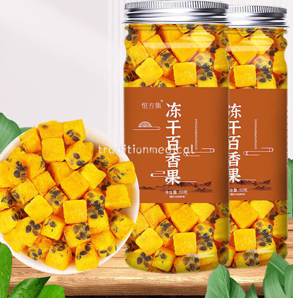 50g*2 Cans Freeze-Dried Passion Fruit Dried Passion Fruit Block Fruit Tea