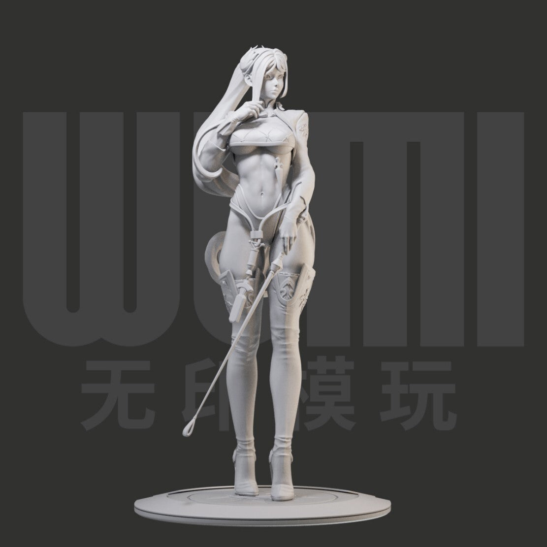 1/24 resin figures model Commander YoRHa Unassembled Unpainted