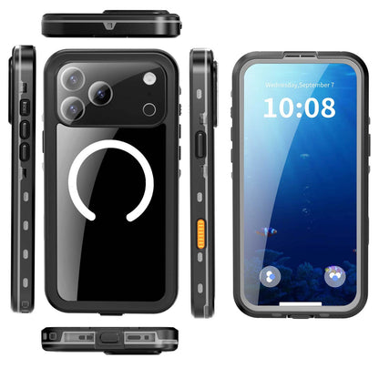 For iPhone 17 ProMax Magnetic Phone Case, Waterproof Shockproof Protective Cover