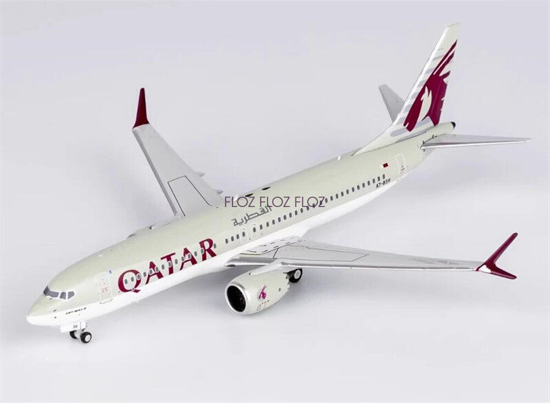for NG Models for Qatar Airways for Boeing B737 MAX8 A7-BSH 1:400 Aircraft Model