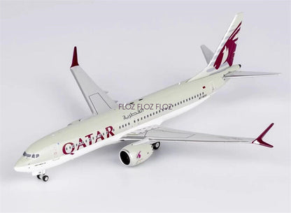 for NG Models for Qatar Airways for Boeing B737 MAX8 A7-BSH 1:400 Aircraft Model
