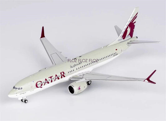 for NG Models for Qatar Airways for Boeing B737 MAX8 A7-BSH 1:400 Aircraft Model
