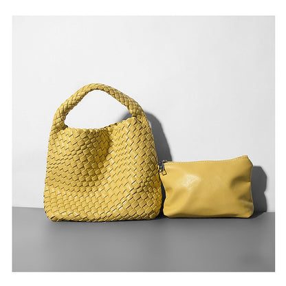 Luxury Woven Tote Bags Style Fashion Large Shoulder Bag Handbag Shopping Purse