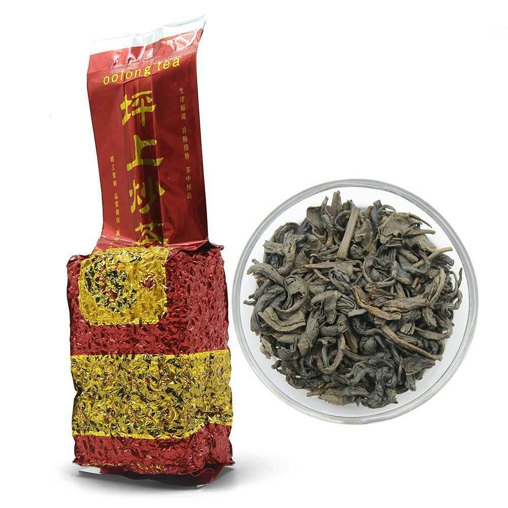 250g 2023 Organic Jieyang Pingshang Fried Tea Roasted Oolong Tea Chao Cha