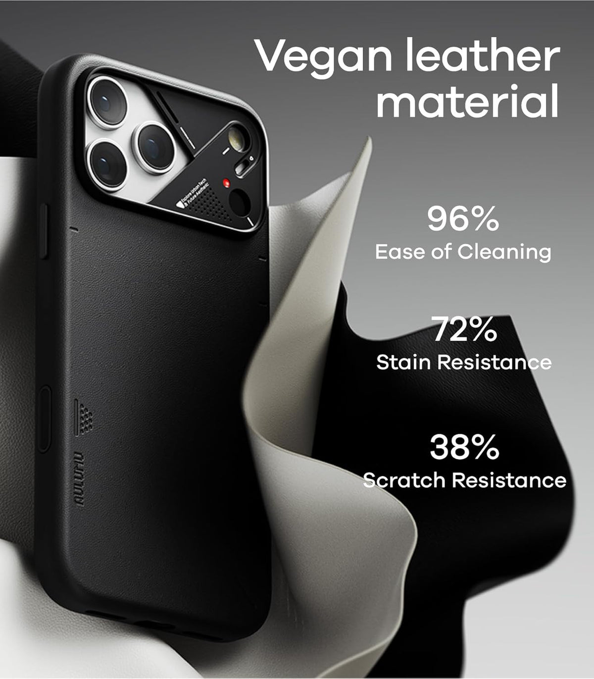 A17 Vegan Leather Coolhyper Iphone 17 Pro Case | Camera Control | with Cooling F