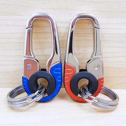 Creative Stainless Keychain Keychain Interior Steel Steel Car Xmas Gift New
