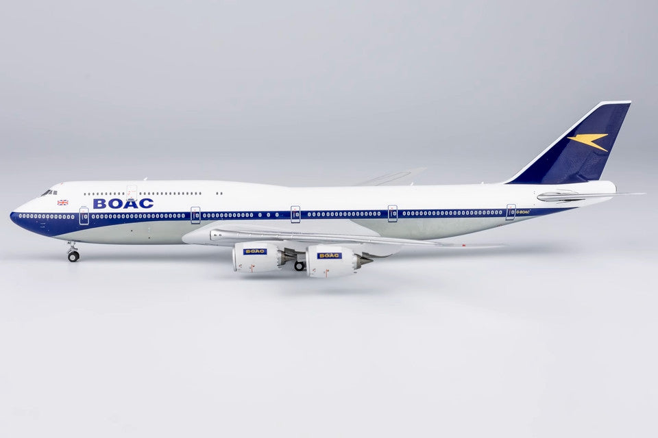 1:400 NG Model BOAC BOEING 747-100 Passenger Airplane Diecast Aircraft Model