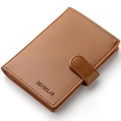 Short Wallet Zipper Card Bag Hasp Coin Purse 11*15*1.5 CM Polyester Zipper 1 PC