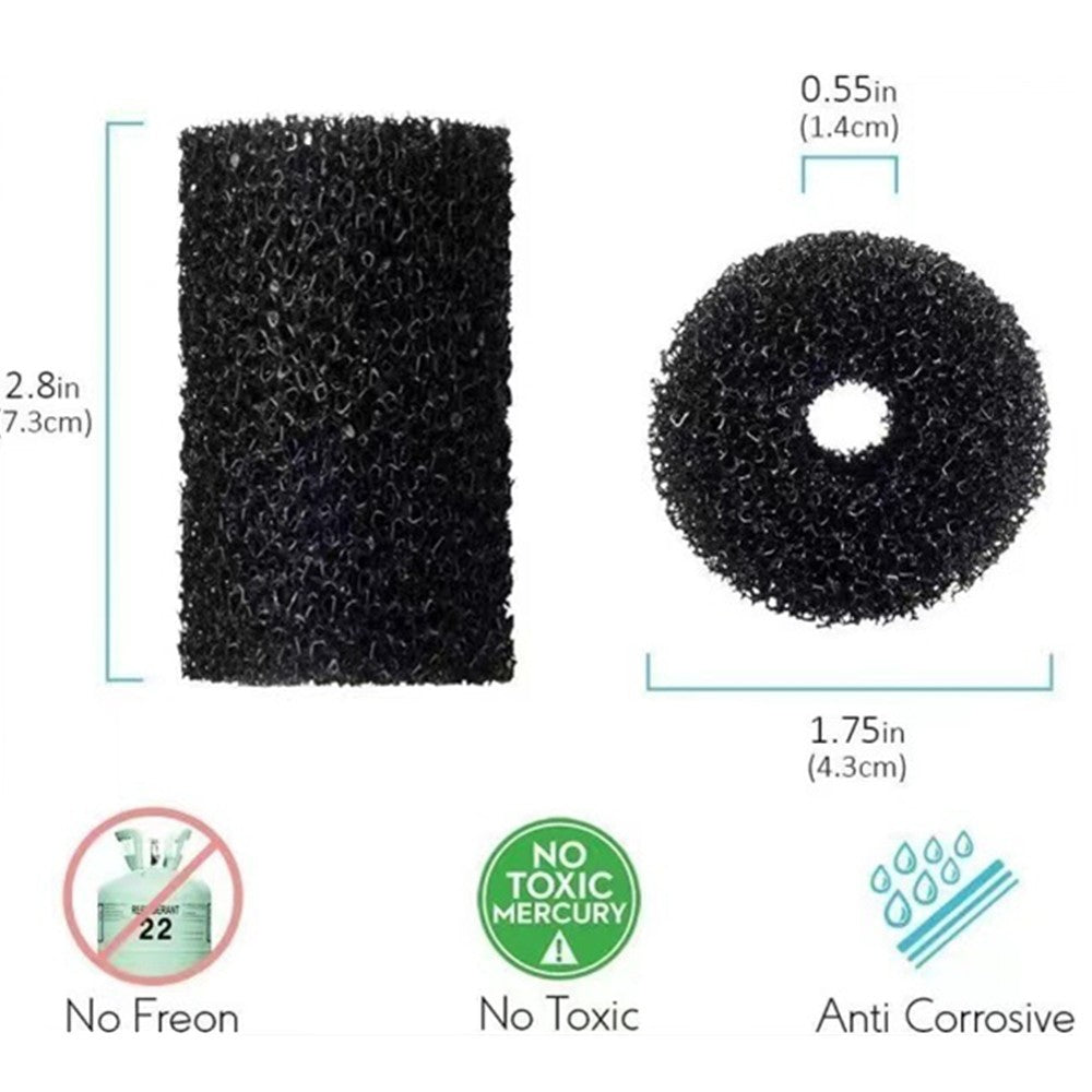 6pcs Sweep Hose Tail Scrubbers Replacement For Polaris Pool Cleaner Accessories