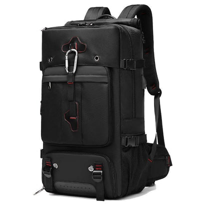 New Men's Travel Bag Backpack Luggage Bag Hiking Outdoor Mountaineering Bag