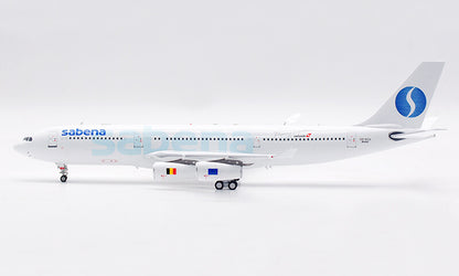 1:200 30CM InFlight Sabena AIRBUS A340-200 Airplane Diecast Plane Aircraft Model