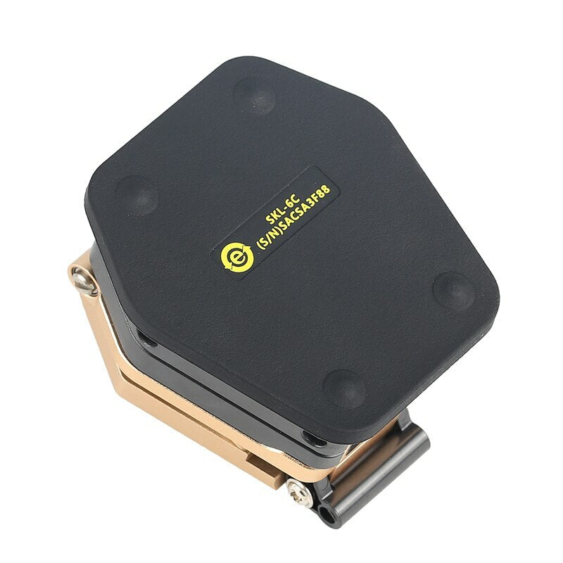 SKL-6C Fiber Cutting Knife Cold Connection Hot Melt Skin Fiber Cutter Gold Color