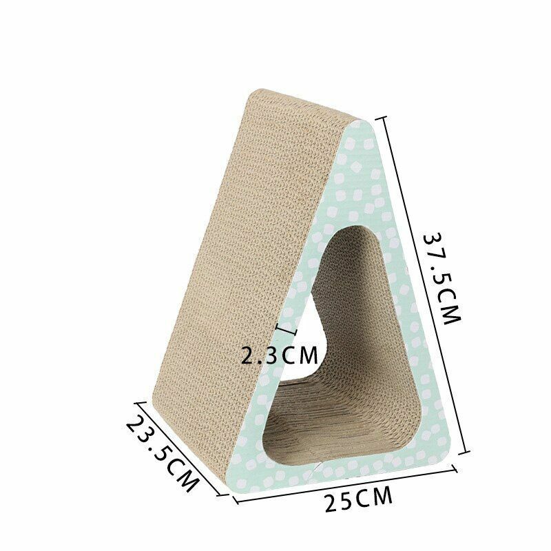 Corrugated Cat Scratch Toy Board Pad Grinding Nail Interactive Protect Furniture
