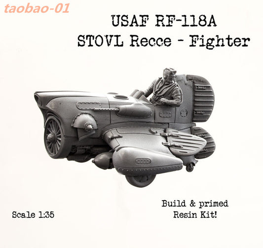 1:35 Resin Model Kit US Air Force RF-118A Pilots and aircraft R2282 Unassembled